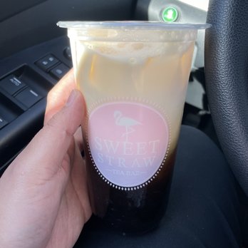 Sweet Straw - Oolong milk tea - Bubble Tea Near Me - Napa, California