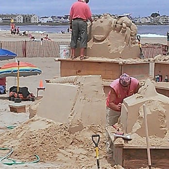 Hampton Beach State Park - June 2014 sandcastle competition. - Parks Near Me - Hampton, New Hampshire