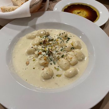 The Place - Gnocchi gorgonzola. Soft pillowy gnocchi and great sauce and flavor. - Pizza Near Me - Placerville, California The Place - Gnocchi gorgonzola. Soft pillowy gnocchi and great sauce and flavor. - Pizza Near Me - Placerville, California