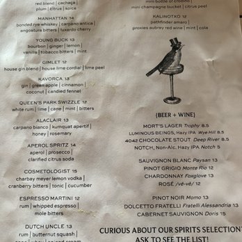 Nightingale Rooftop - Menu - Cocktail Bars Near Me - Holly Springs, North Carolina Nightingale Rooftop - Menu - Cocktail Bars Near Me - Holly Springs, North Carolina