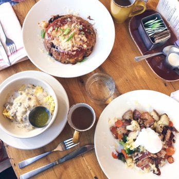 Terra GR - Fritatta, hair of the dog bowl, pork belly hash - New American Near Me - Grand Rapids, Michigan