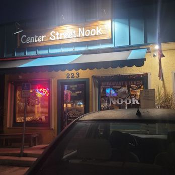Center Street Nook - The storefront for Center Street Nook. I was there right when the restaurant opened at 6:30 a.m. - Breakfast & Brunch Near Me - Jupiter, Florida Center Street Nook - The storefront for Center Street Nook. I was there right when the restaurant opened at 6:30 a.m. - Breakfast & Brunch Near Me - Jupiter, Florida