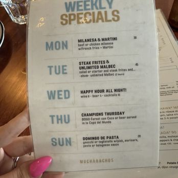 Muchaaachos - Weekly specials - Steakhouses Near Me - Miami Beach, Florida Muchaaachos - Weekly specials - Steakhouses Near Me - Miami Beach, Florida
