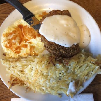 Denny's - Country Fried Steak & Eggs - Diners Near Me - Norridge, Illinois
