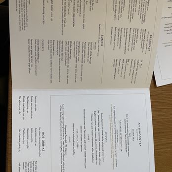 Cellarium - Menu - Cafes Near Me - London, XGL