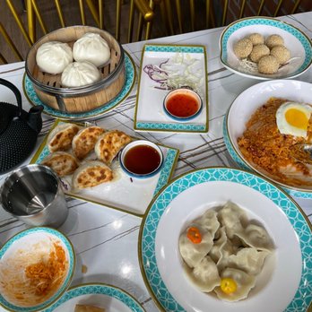 Dumpling Union - Kimchi Fried Rice, Sesame Ball, Chicken Dumplings, Barbecued Pork Bun - Dim Sum Near Me - San Francisco, California Dumpling Union - Kimchi Fried Rice, Sesame Ball, Chicken Dumplings, Barbecued Pork Bun - Dim Sum Near Me - San Francisco, California