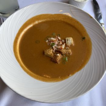 Summit House - Lobster Bisque Soup - Bowl - Steakhouses Near Me - Fullerton, California