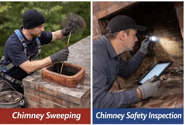 Keep your home cozy and safe! - At Bay Chimney Sweeps  your home’s safety and comfort are our top priorities! We specialize in:

Pre-Fab Fireplace Installations: Efficient, professional setup to enhance your home’s warmth and style.
Expert Chimney Sweeps: Thorough, reliable cleaning to keep your chimney safe and your air fresh.
Chimney Cap Installation: Protect your home from rain, debris, and unwanted guests with durable chimney caps.
New Chimney Installations: Trust our experienced team for full-service chimney builds, repairs, and upgrades.
Whether you need a routine sweep or a brand new installation, we’re committed to top-notch customer service and quality workmanship.