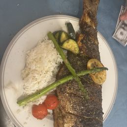 Grilled Branzino. Grilled Branzino.