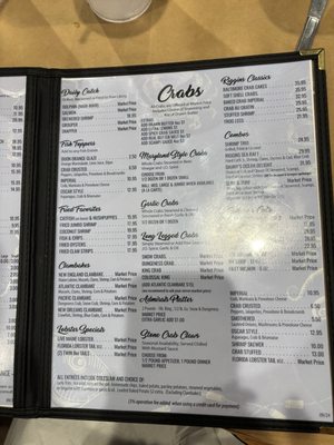 Menu photo 1 Riggins Crabhouse Lantana, FL Menu photo 1 Riggins Crabhouse Lantana, FL