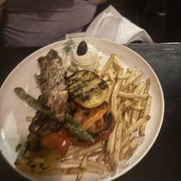 Chicken souvlaki