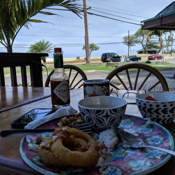 Countryside Cafe - Beach is across the street. Sit outside and enjoy the Hawaiian ocean breeze - Breakfast & Brunch Near Me - Waianae, Hawaii