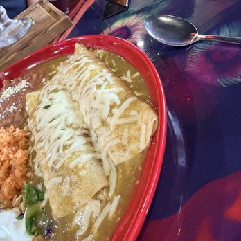La Catrina - Cheese enchiladas, rice and beans. - Mexican Near Me - Oroville, California La Catrina - Cheese enchiladas, rice and beans. - Mexican Near Me - Oroville, California