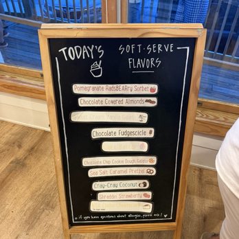 Surfin' Spoon - Menu - Ice Cream & Frozen Yogurt Near Me - Nags Head, North Carolina Surfin' Spoon - Menu - Ice Cream & Frozen Yogurt Near Me - Nags Head, North Carolina