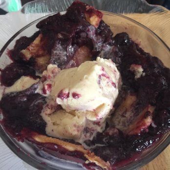 The Wharf - Olallie Berry Cobbler - Seafood Near Me - Fort Bragg, California