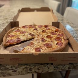 14" pepperoni pizza 14" pepperoni pizza