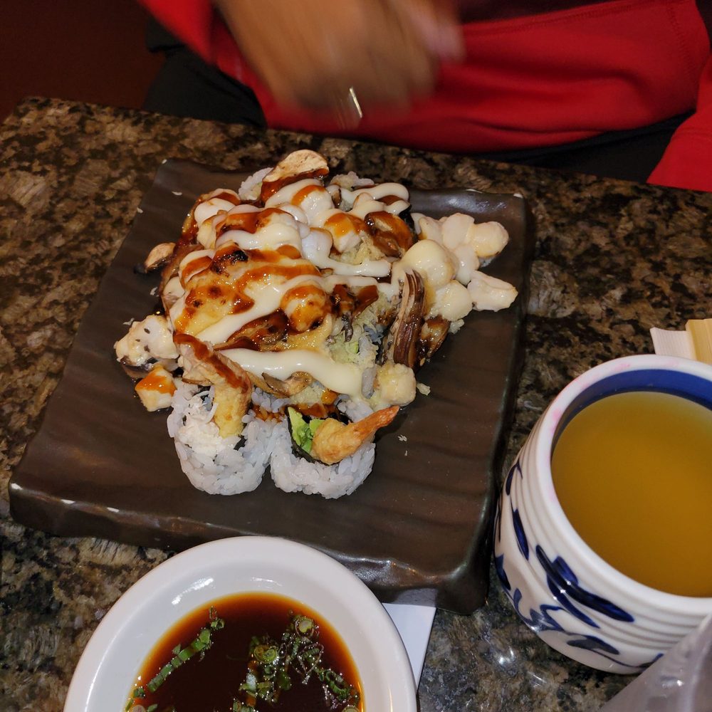 Sushi Camp - Dynamite roll, scallops. - Sushi Bars Near Me - Temecula, California Sushi Camp - Dynamite roll, scallops. - Sushi Bars Near Me - Temecula, California
