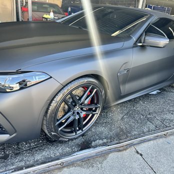 Evolution Motorsports - 2026 BMW M8 full matte black PPF/ wheel powder coating - Car Stereo Installation Near Me - Los Angeles, California Evolution Motorsports - 2026 BMW M8 full matte black PPF/ wheel powder coating - Car Stereo Installation Near Me - Los Angeles, California