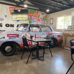 Hi-Way Cafe - Official attempt Guinness world book of records for most stickers on a car.