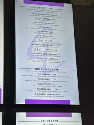 Menu photo 8 Crêpe Expectations Las Vegas, NV