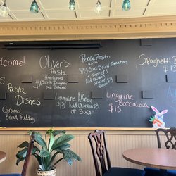Oliver’s - Daily pasta menu
