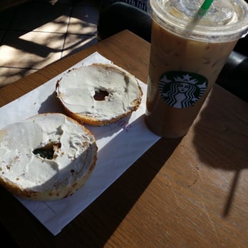 Starbucks - Triple Dirty Chai And An Everything Bagle - Coffee & Tea Near Me - Reno, Nevada