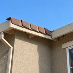 Alvaro's Roofing - New fascia rebuilt.
