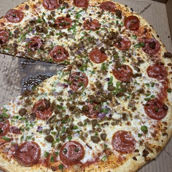 East Coast Enzo's Pizza - Extra large supreme - Pizza Near Me - Everett, Washington East Coast Enzo's Pizza - Extra large supreme - Pizza Near Me - Everett, Washington