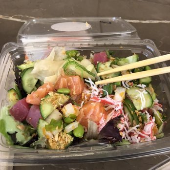 Poke Bar - Medium Salmon and tuna with the fixings - Poke Near Me - San Francisco, California Poke Bar - Medium Salmon and tuna with the fixings - Poke Near Me - San Francisco, California