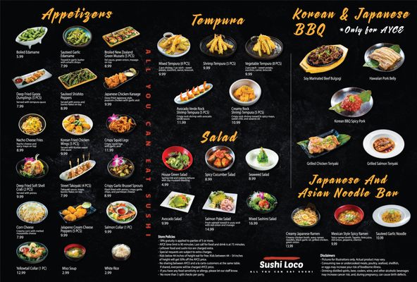 Menu photo 3 Sushi Loco Corona, CA Menu photo 3 Sushi Loco Corona, CA