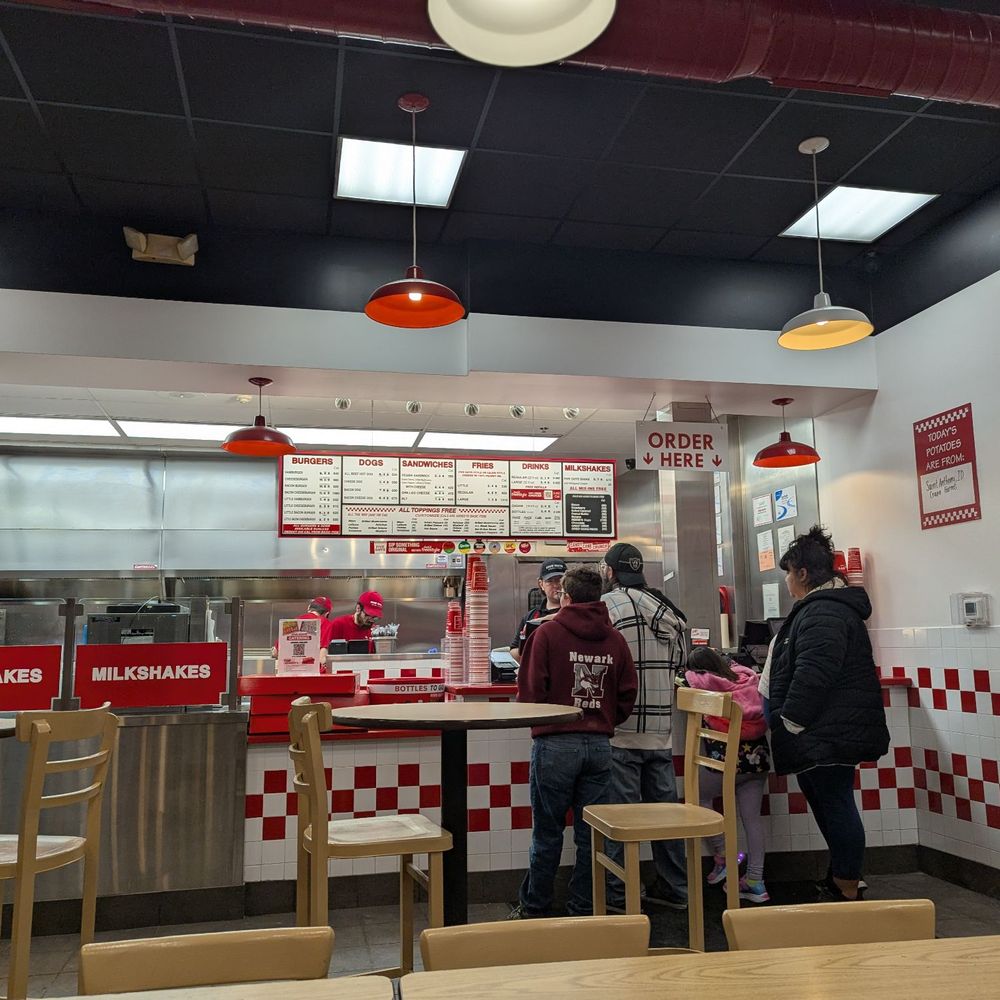 Five Guys - Ordering station - Hot Dogs Near Me - Victor, New York