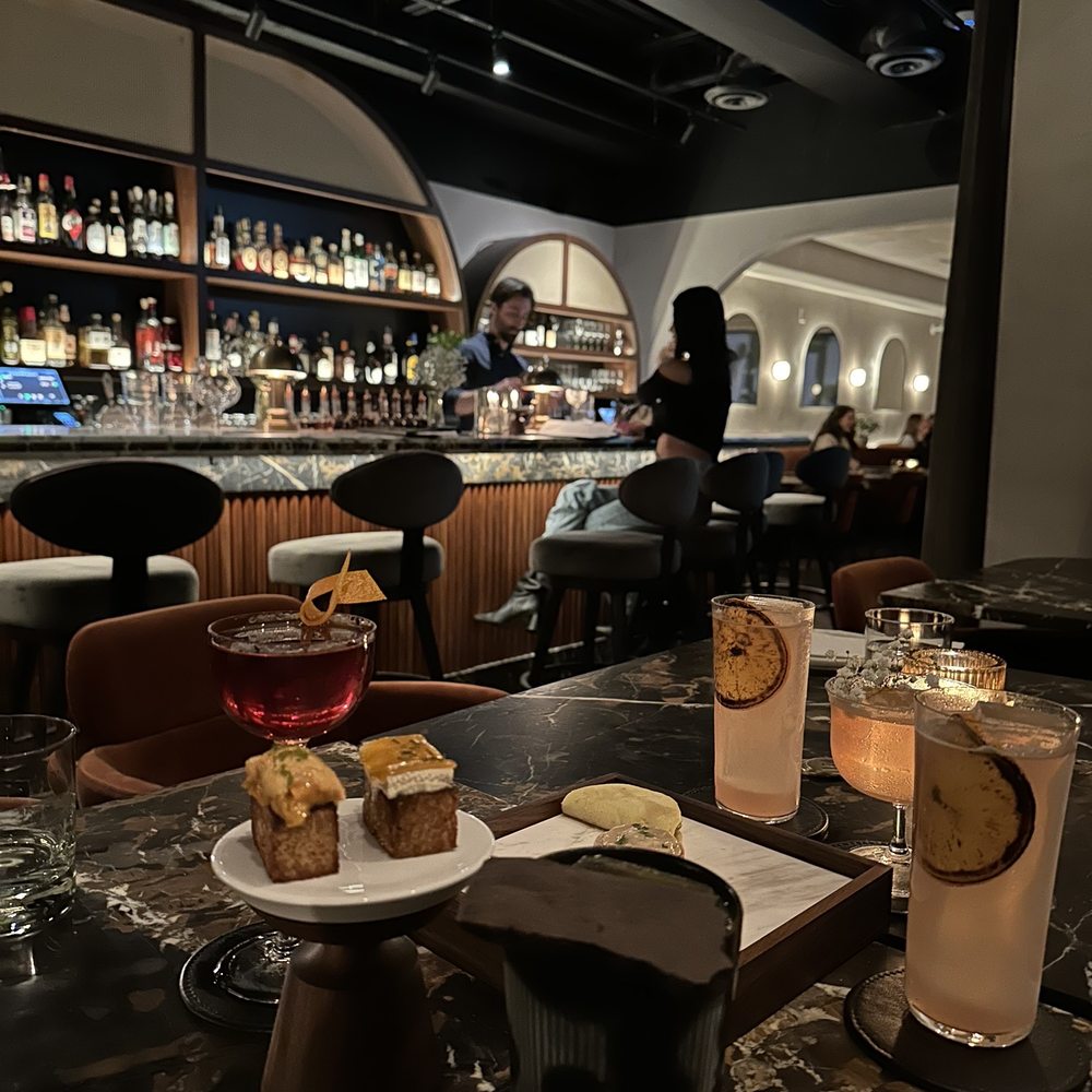 Bar Banane - a variety of drinks and desserts - Cocktail Bars Near Me - Toronto, Ontario