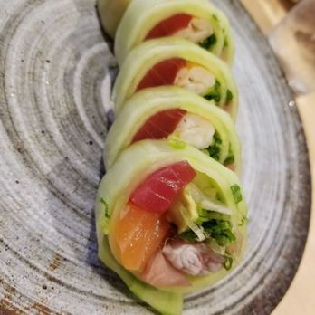 Sushi Hiro - Protein roll. Very good if you're trying to cut back on rice - Japanese Near Me - Las Vegas, Nevada Sushi Hiro - Protein roll. Very good if you're trying to cut back on rice - Japanese Near Me - Las Vegas, Nevada
