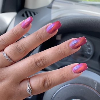 Ten Nails - Cat eye gel nails done by Kayla - Nail Salons Near Me - Austin, Texas Ten Nails - Cat eye gel nails done by Kayla - Nail Salons Near Me - Austin, Texas