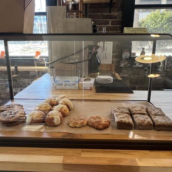 Commissary Barber & Barista - Baked goods display - Coffee & Tea Near Me - Indianapolis, Indiana