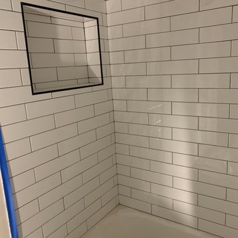 Grayson Tile - Guest bath - General Contractors Near Me Grayson Tile - Guest bath - General Contractors Near Me