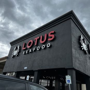 Lotus Seafood - View from outside - Seafood Near Me - Houston, Texas