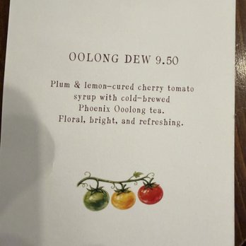 Archi Element - They have cards that describe the drinks. This one was unique and refreshing. - Art Galleries Near Me - Toronto, Ontario