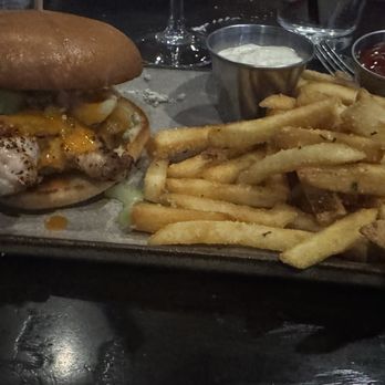 The Battery - Grilled buffalo chicken sandwich - Salad Near Me - Homewood, Alabama The Battery - Grilled buffalo chicken sandwich - Salad Near Me - Homewood, Alabama