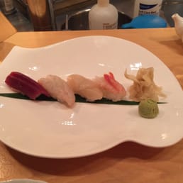 Some delightful sushi to start Some delightful sushi to start