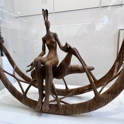 Anderson Museum of Contemporary Art - THIS was my favorite piece. So elegant, strong & graceful.