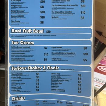 We be Ob - Menu - Juice Bars & Smoothies Near Me - San Diego, California We be Ob - Menu - Juice Bars & Smoothies Near Me - San Diego, California