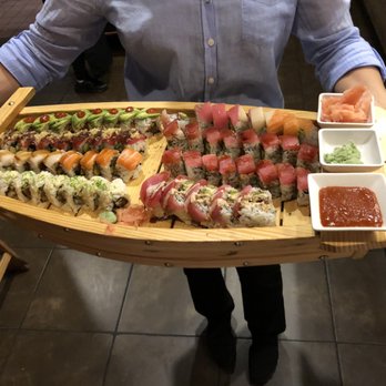 Sake Bomb - Sushi boat - Asian Fusion Near Me - Durham, North Carolina