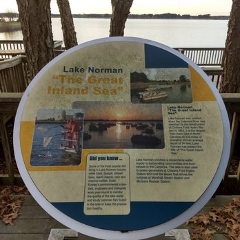 EnergyExplorium - Lake Norman plaque on the deck out back - Museums Near Me - Huntersville, North Carolina EnergyExplorium - Lake Norman plaque on the deck out back - Museums Near Me - Huntersville, North Carolina