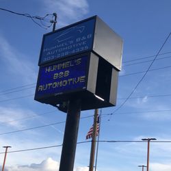 Our sign out front