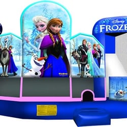 Jumpin Jupiter Inflatables - Disney Frozen 5 in 1 Combo