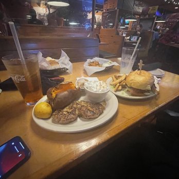Texas Roadhouse - Lemon pepper chicken & sweet potato Big bacon burger with fries - American Near Me - Bowie, Maryland Texas Roadhouse - Lemon pepper chicken & sweet potato Big bacon burger with fries - American Near Me - Bowie, Maryland