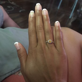 Angel Nails - French gel manicure for $30 - Nail Salons Near Me - San Gabriel, California