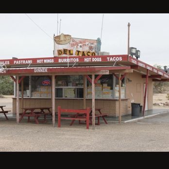 Del Taco - The original site Yerma, Ca. Built 1964 Follow the street from Eddie's World to see - Fast Food Near Me - Barstow, California