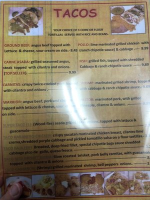 Menu photo 4 Cancun Mexican Grill St. Robert, MO